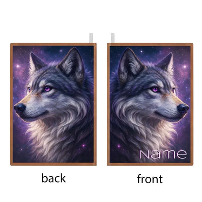 Personalized Mystical Wolf Journal: Galaxy A5 Notebook for Writing, Diary Keepsake - Dream Dragons