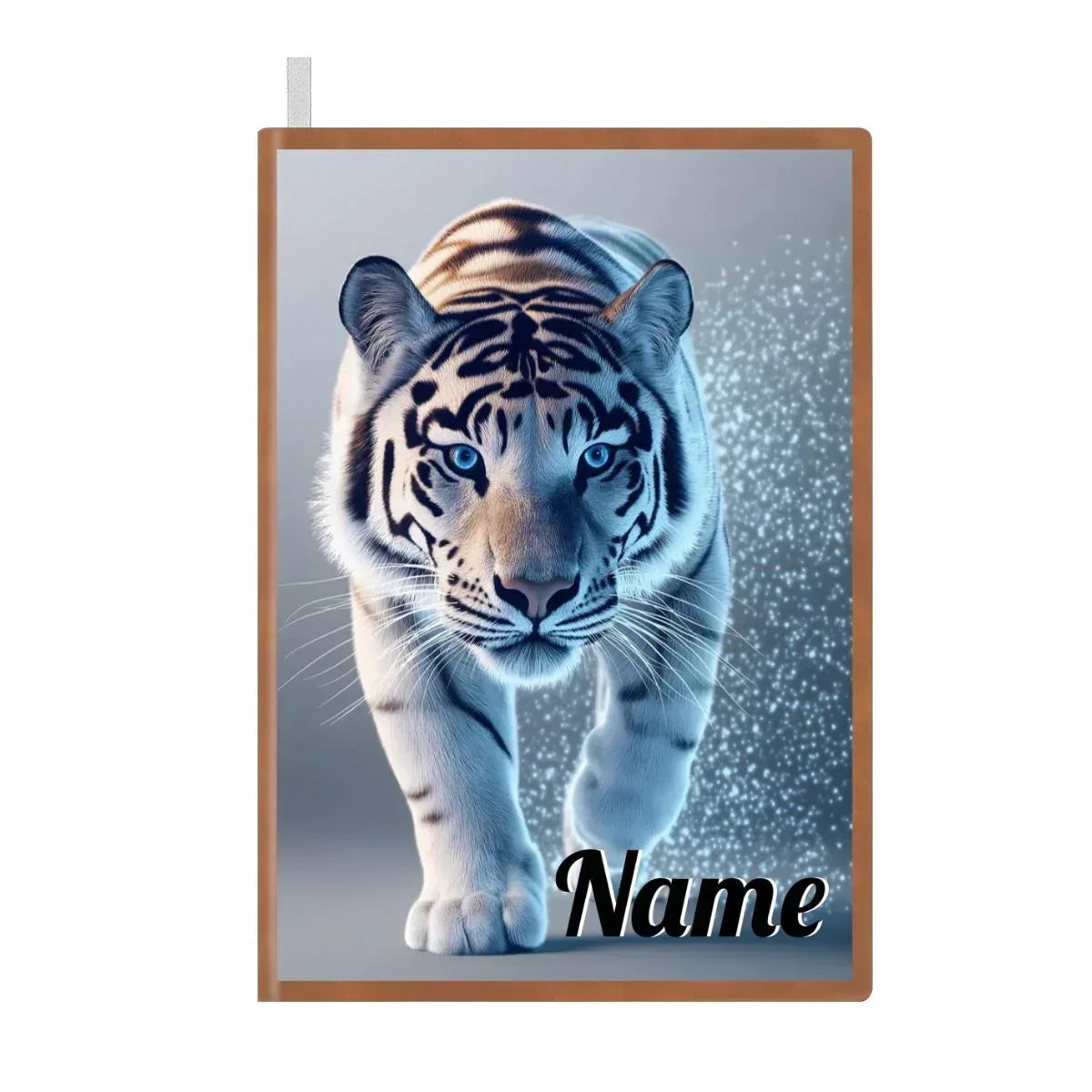 Personalized Blue Tiger Notebook: A5 Jungle Cat Journal for Writing, Keepsake Diary, Name Gift - Dream Dragons