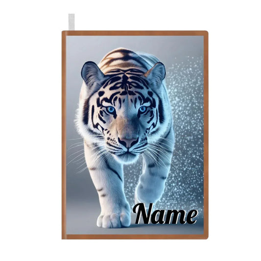 Personalized Blue Tiger Notebook: A5 Jungle Cat Journal for Writing, Keepsake Diary, Name Gift - Dream Dragons