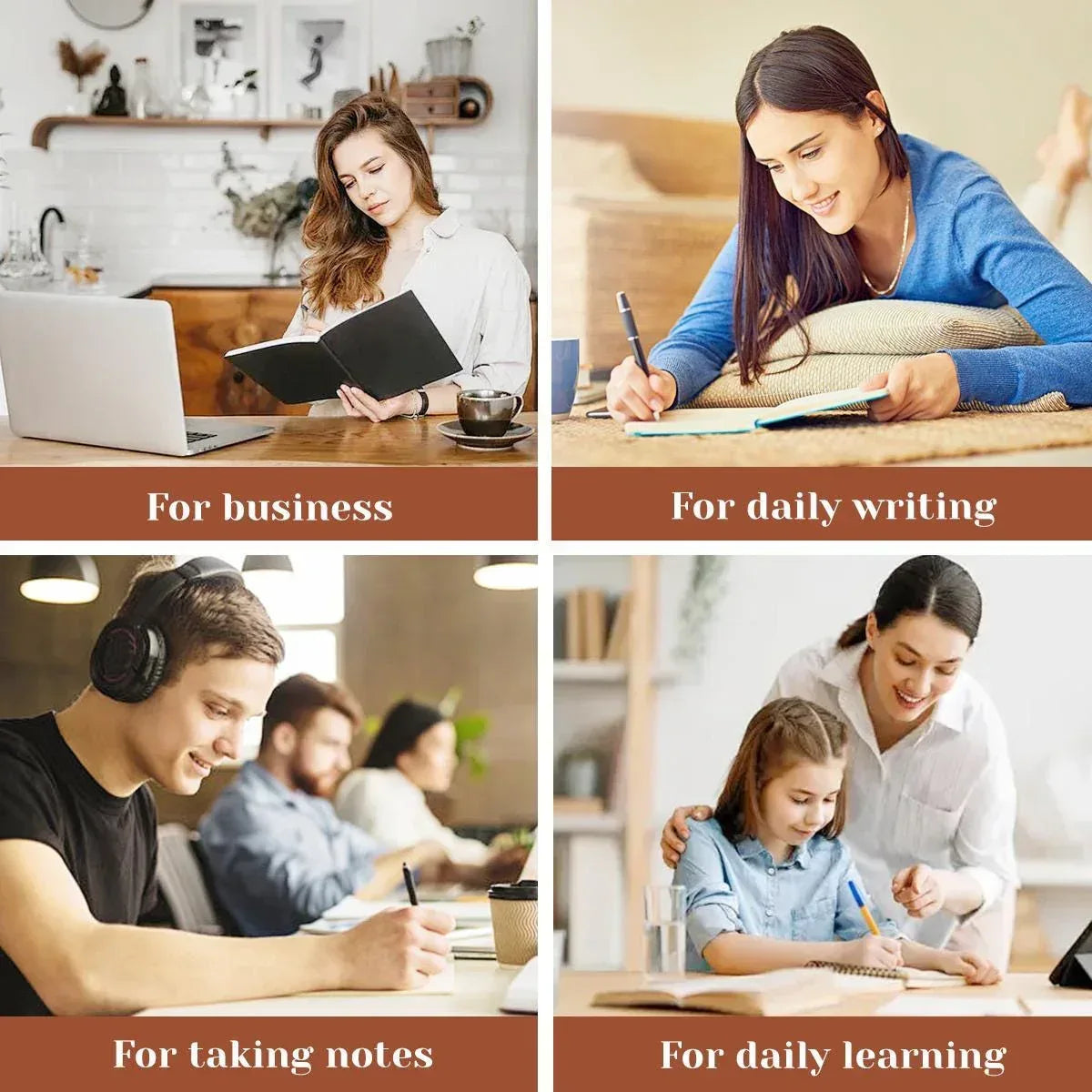 Personalized 80th, 70th, 60th, 50th, Birthday Leather Journal: Custom Age Year Gift, Keepsake Diary - Dream Dragons