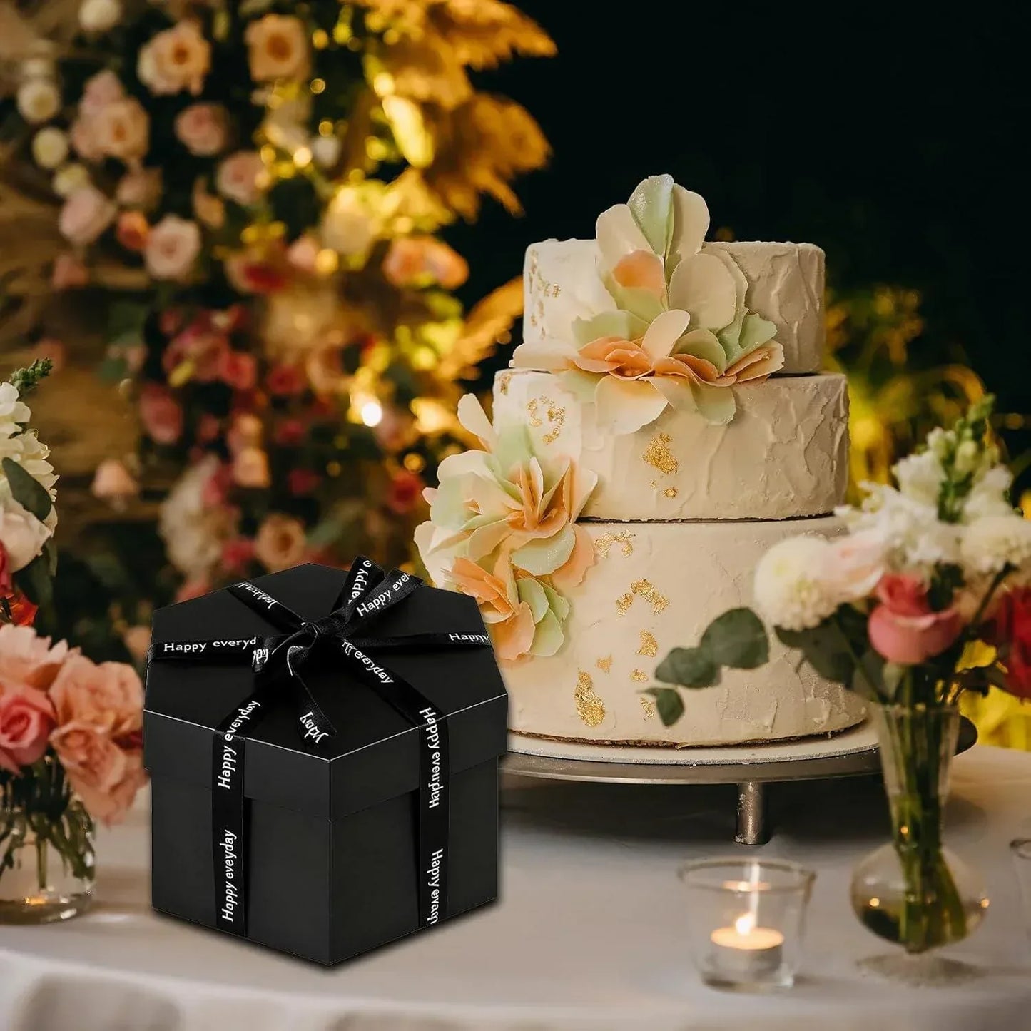 Photo Gift Explosion Surprise Box: Personalized Pop-Up Memory Keepsake, DIY Scrapbooking Album - Dream Dragons