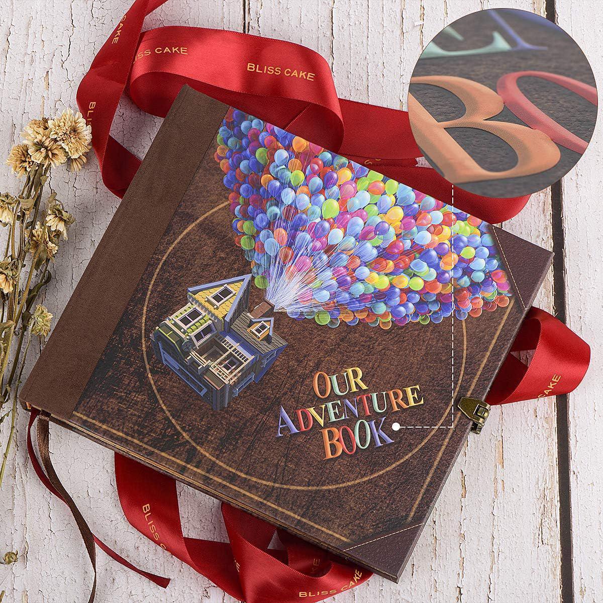 Our Adventure Book: Scrapbook Photo Album, Vintage Travel Theme, Keepsake Diary, Image Memory Journal - Dream Dragons