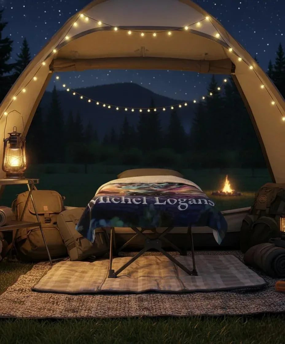 Personalized Dragon Blanket: Magical Flannel Fleece Throw, Super Soft Name Gift - Dream Dragons