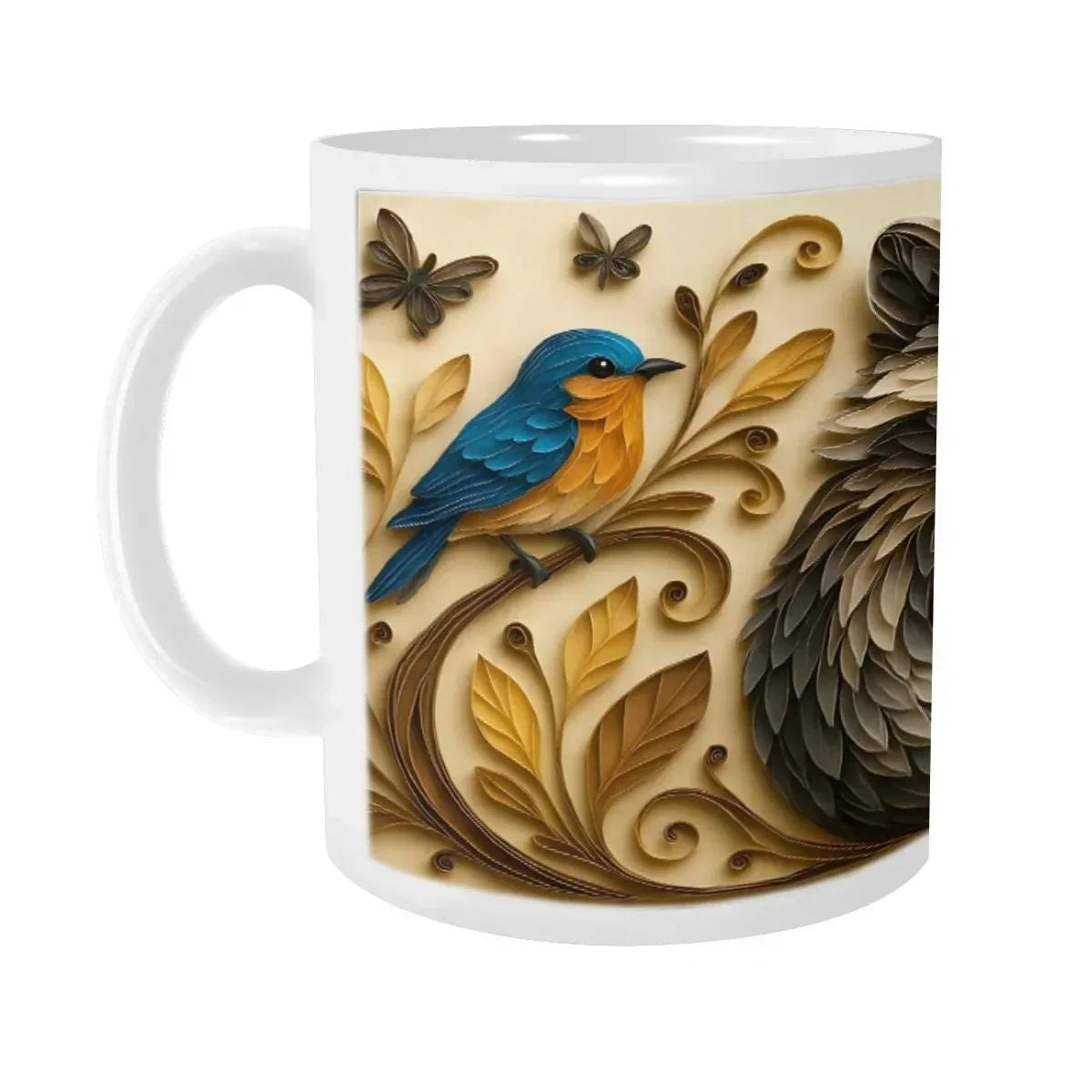 Whimsical Raccoon Mug: Adorable Animal Lover Gift, Hot Chocolate, Coffee Mug, Tea Cup - Dream Dragons