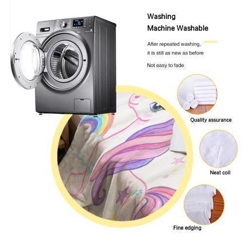 Personalized Picture Photo Blanket: Enchanted Kids Fantasy Fleece Throw - Dream Dragons