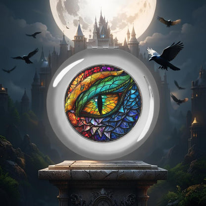 Compact Travel Mirror - My Dragon
