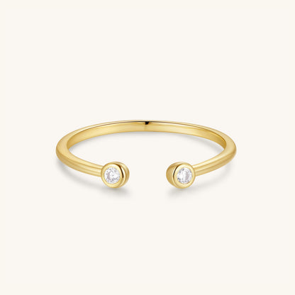 Open Bezel Ring