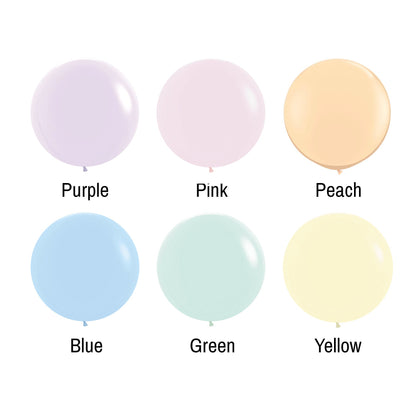 Giant Pastel Balloon (24 inches)