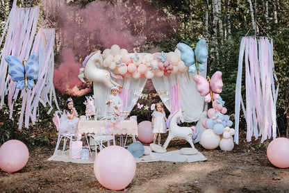 Pastel Butterfly Balloons
