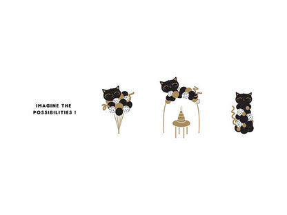 Cat Balloon Bouquet