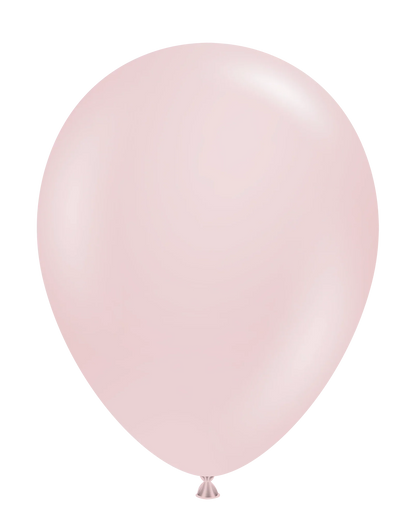 Premium Cameo-Blush Latex Balloon Cluster (5", 11” and 17”)