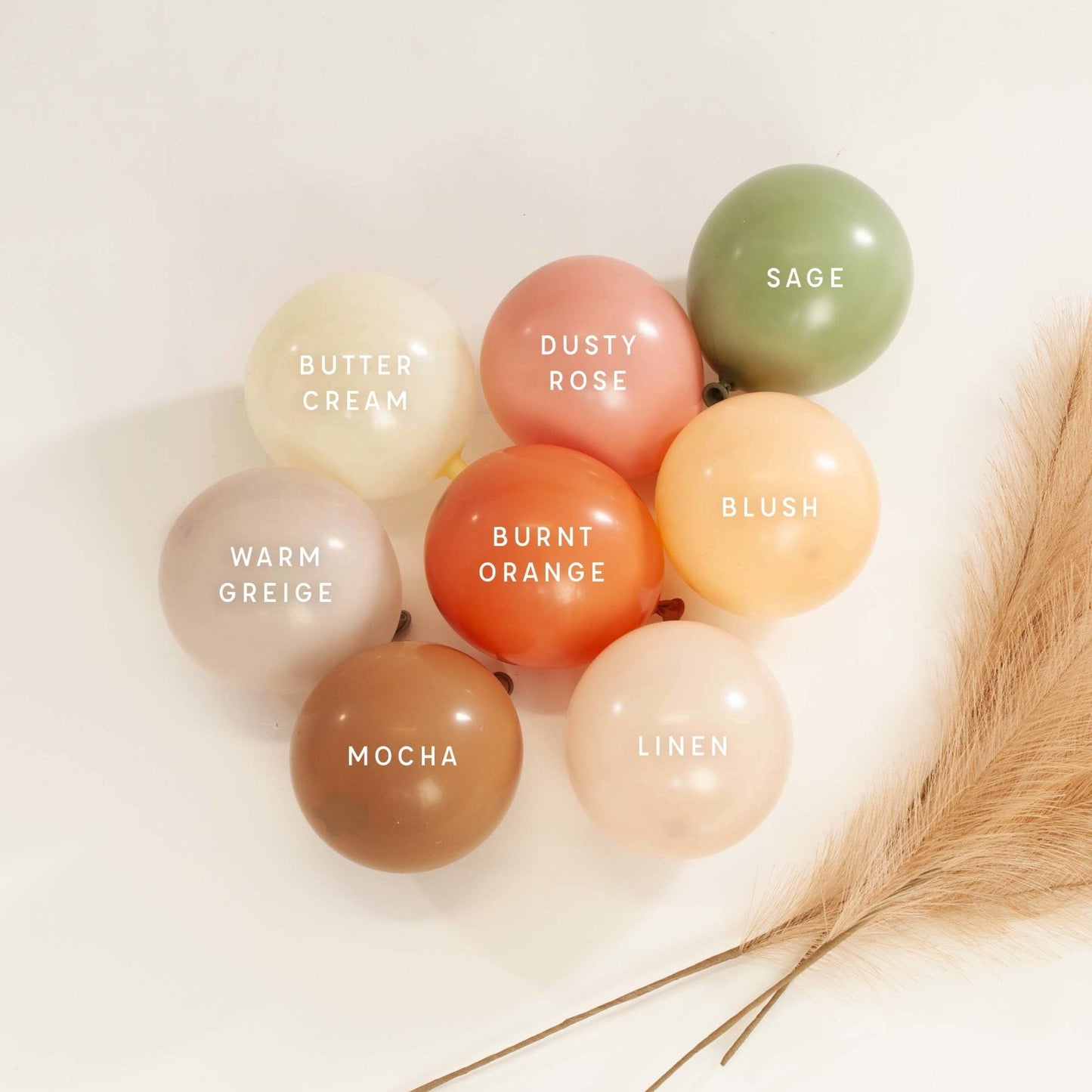 Premium Dusty Rose Latex Balloon Cluster (5", 11 and 17”)