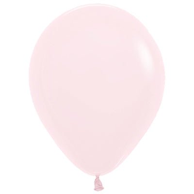 Light pink latex balloon