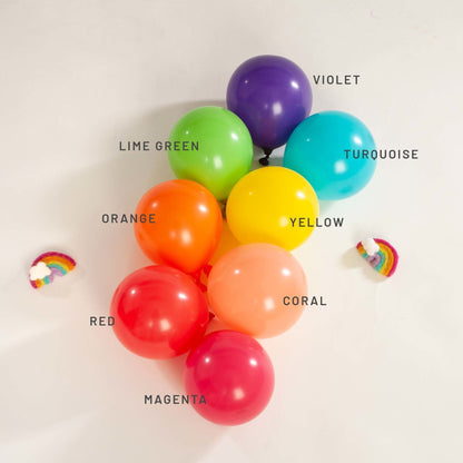 Premium Yellow Latex Balloon Cluster (5", 11” and 17”)
