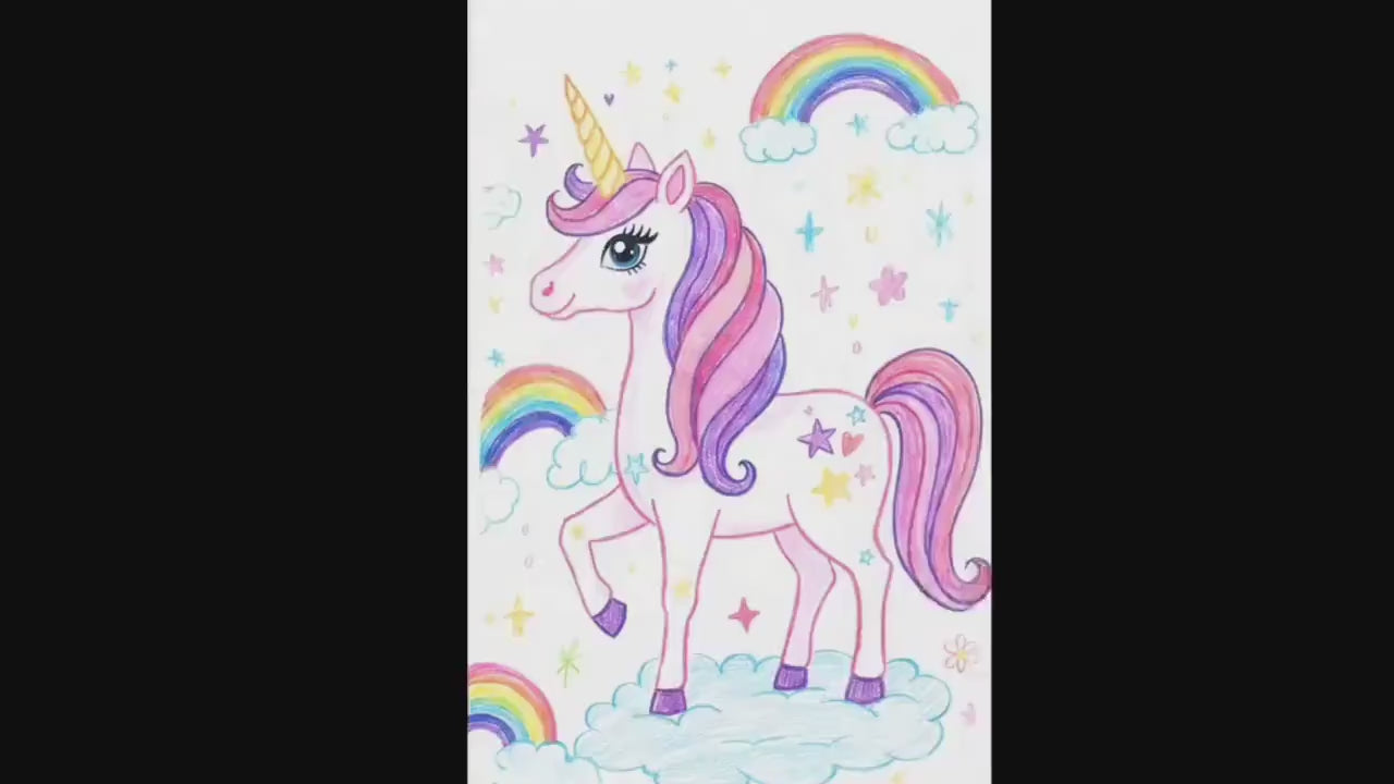 Personalized Picture Drawing Plush Photo Blanket: Enchanted Kids Fantasy, Flannel Fleece Throw Name Gift