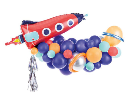 Rocket Balloon Garland Kit