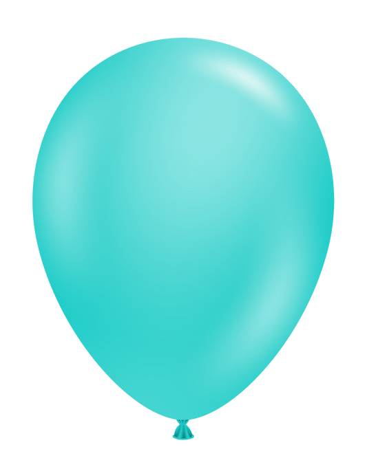 Sea foam latex party balloon, single pack balloon with small neck