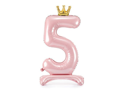 Standing Number Balloon