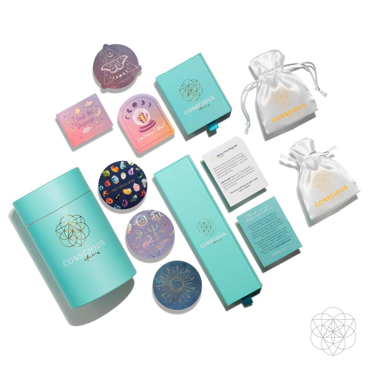 The Prosperity Bracelet with Amethyst, Aquamarine, Rose Quartz & Temperature-Responsive Pixiu