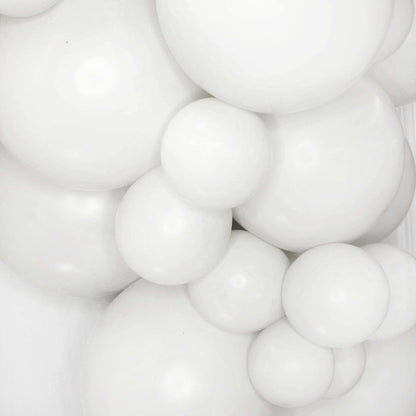 White Balloon Garland